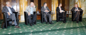 Impression – Podiumsdiskussion im Bank Austria Oktogon